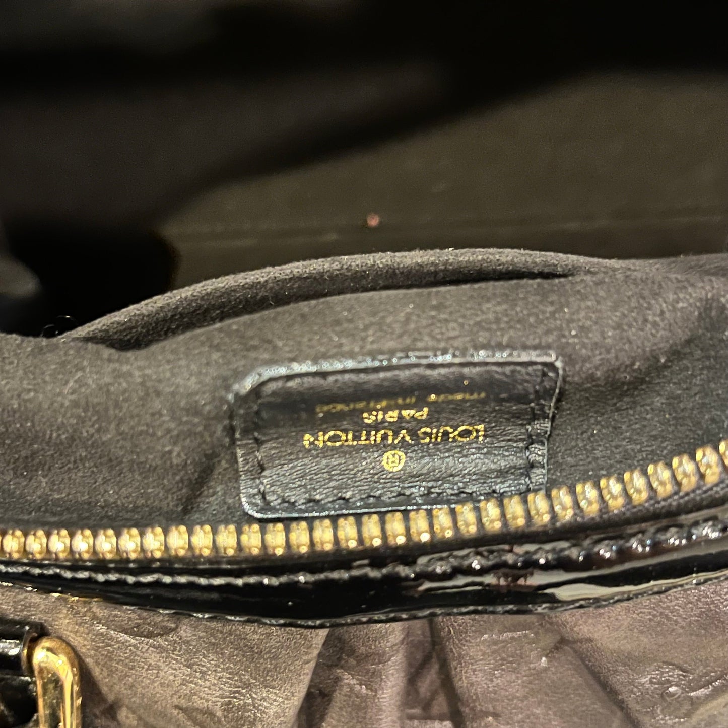 LOUIS VUITTON Limited Edition Stephen Embossed Monogram Calfskin Satchel Bag