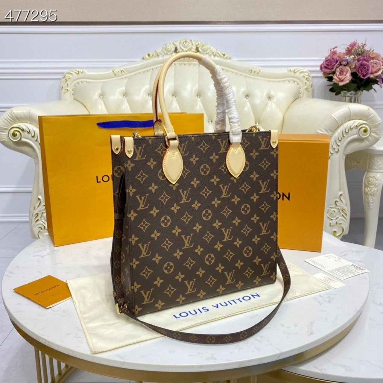 LV Sac Plat PM Monogram Canvas For Women, WomenÃ¢â‚¬â„¢s Handbags, Shoulder And Crossbody Bags 11.8in/30cm LV M45848