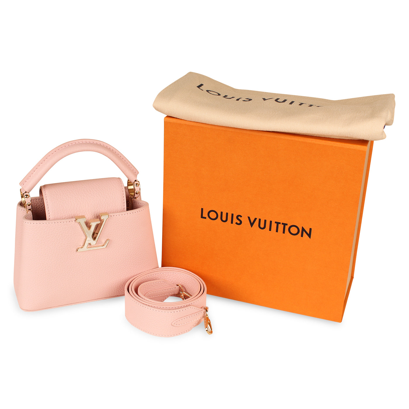 Louis Vuitton Capucines Mini Bag - Quartz Plaque