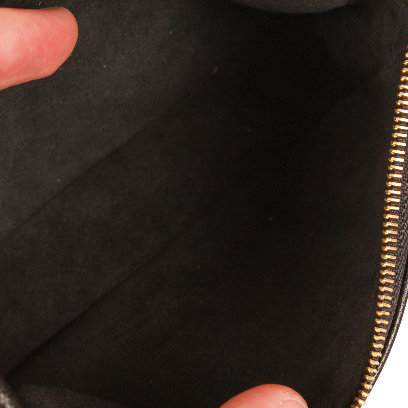Louis Vuitton Mini Pochette Accessoires - Black Empreinte