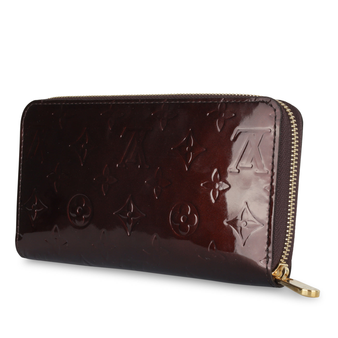 Louis Vuitton Amarante Long Zip Wallet