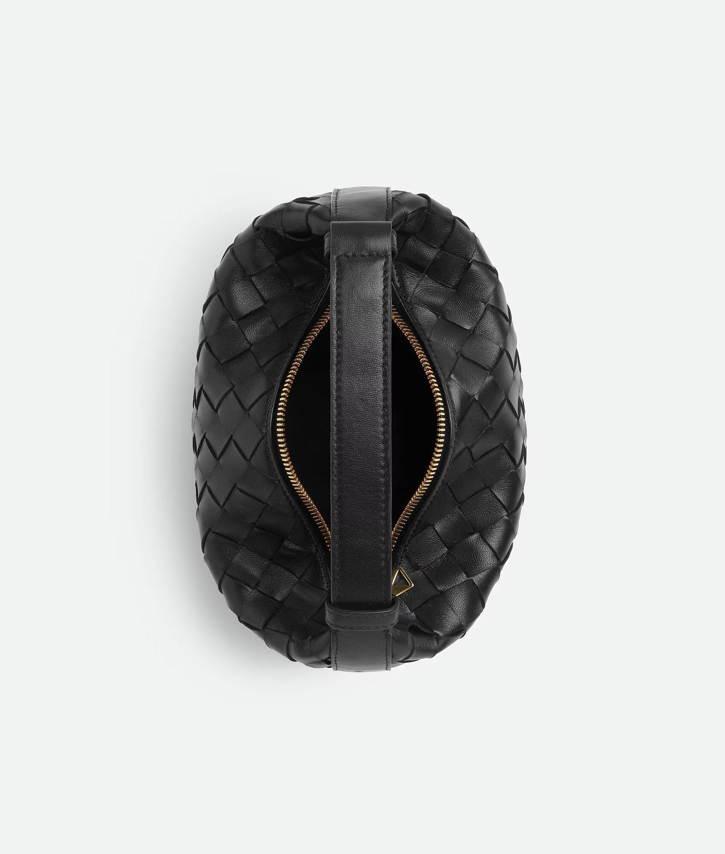 BOTTEGA VENETA CALFSKIN LEATHER INTRECCIATO MINI WALLACE BAG