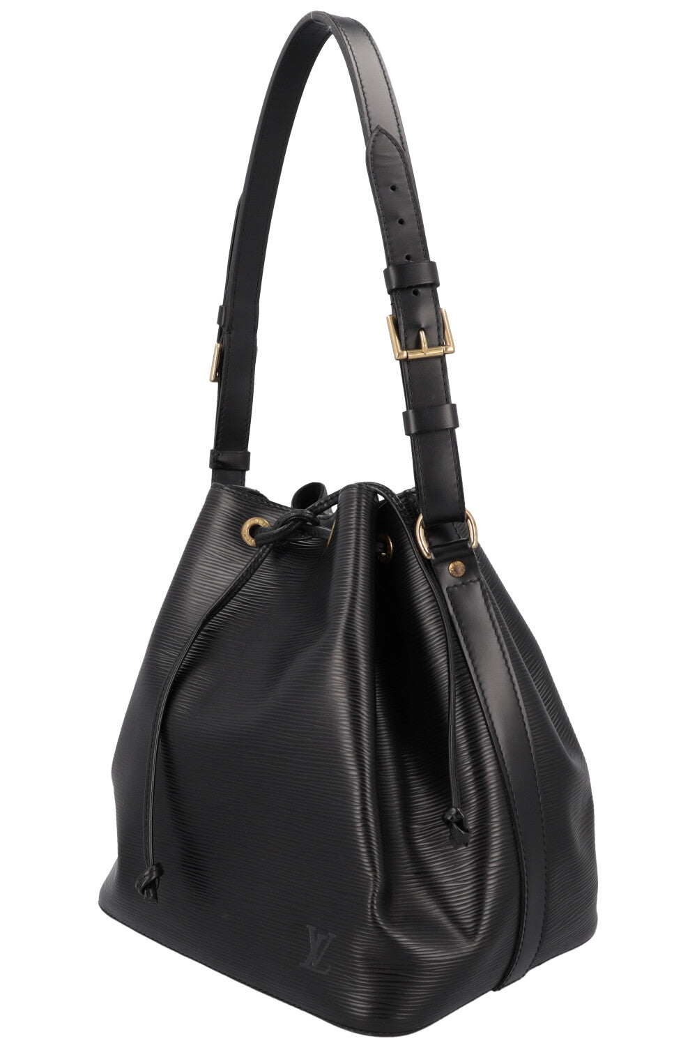 LOUIS VUITTON Petit Sac Noe Epi Black