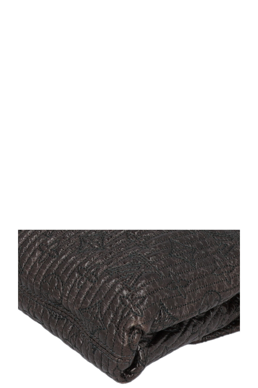 LOUIS VUITTON Motard Pochette Bag Metalassé Brown