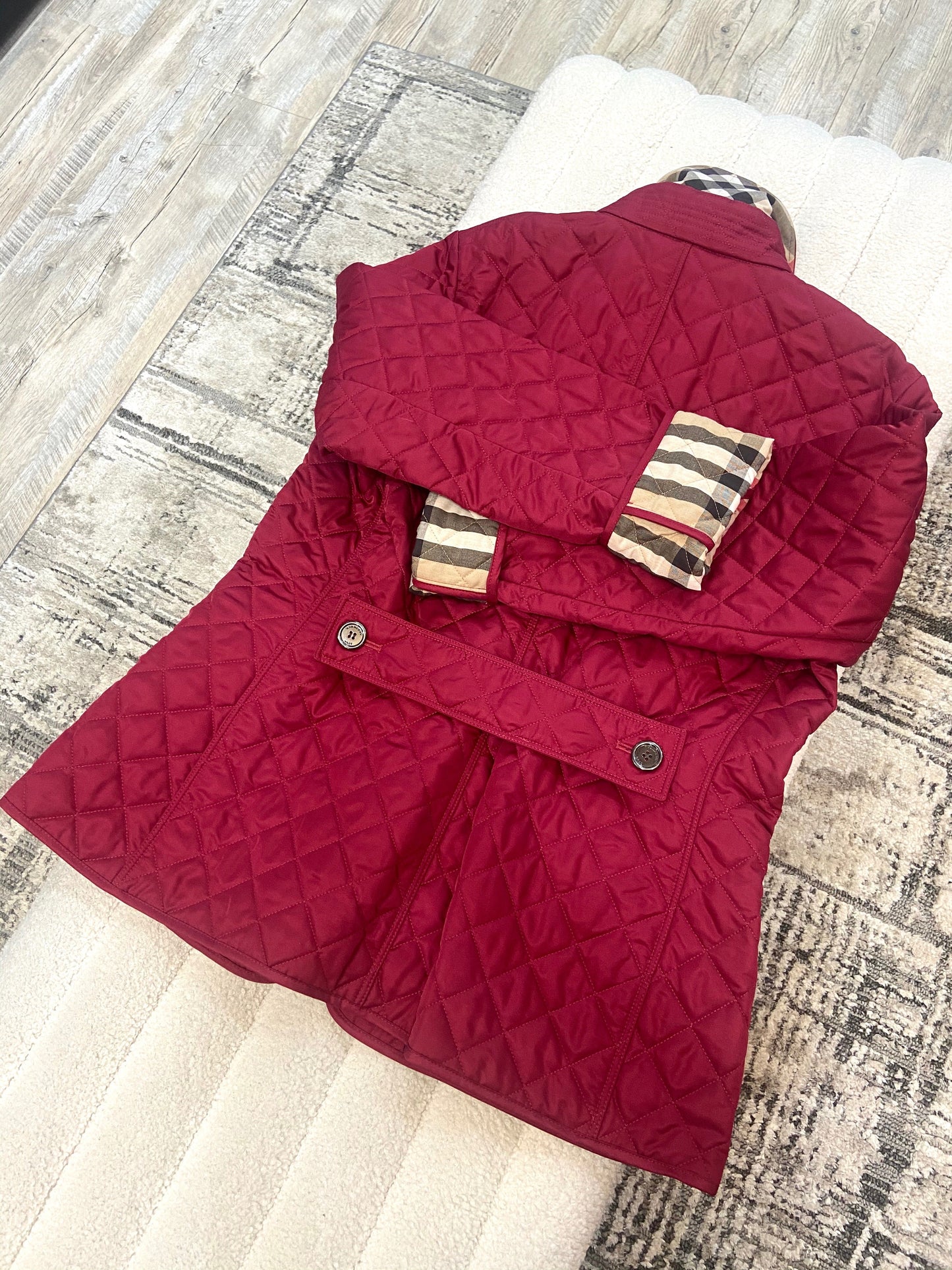 BURBERRY BRIT QUILTED JACKET