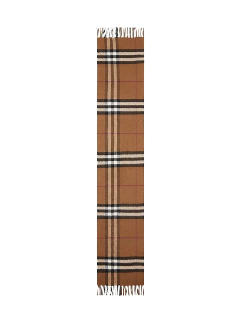 BURBERRY OVERSIZED CHECK SCARF