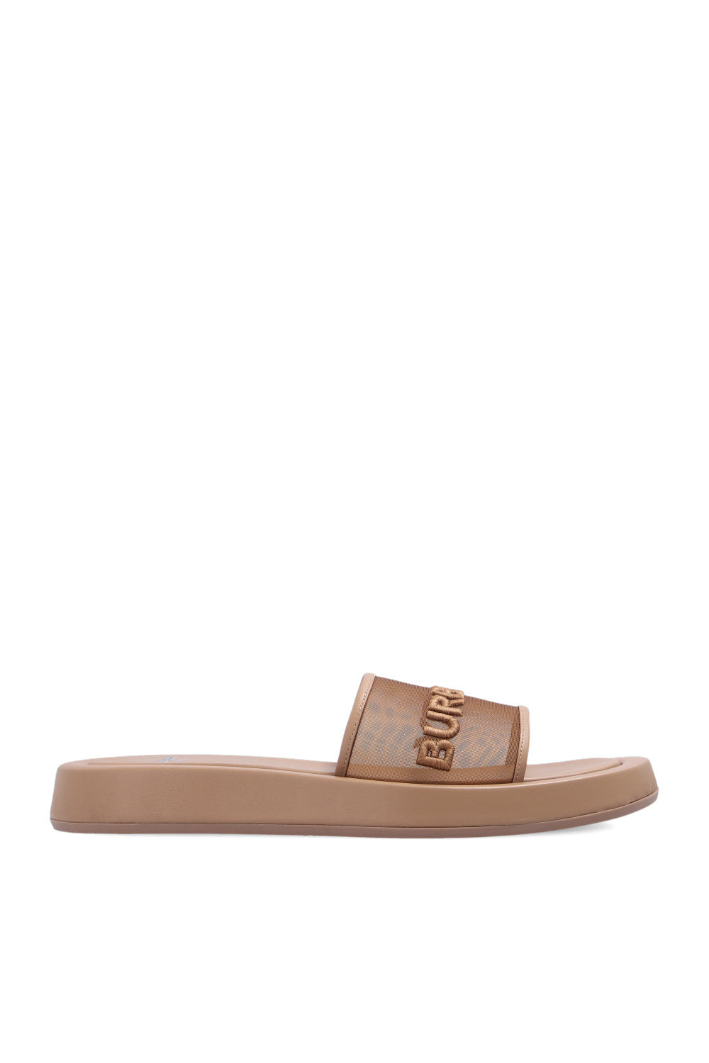 BURBERRY LOGO BUCKINGHAM PLATFORM SLIDES