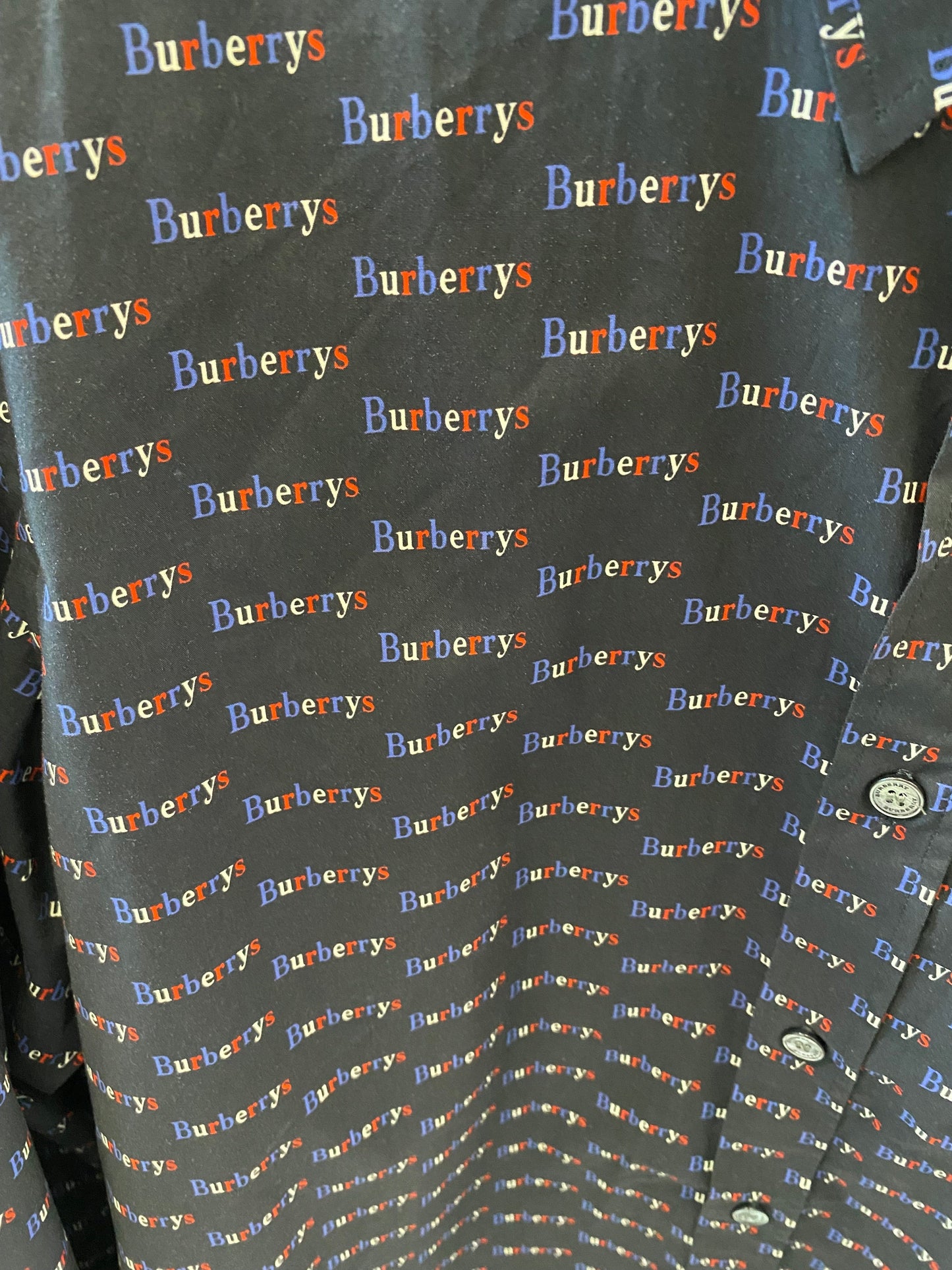 BURBERRY BUTTON DOWN SHIRT