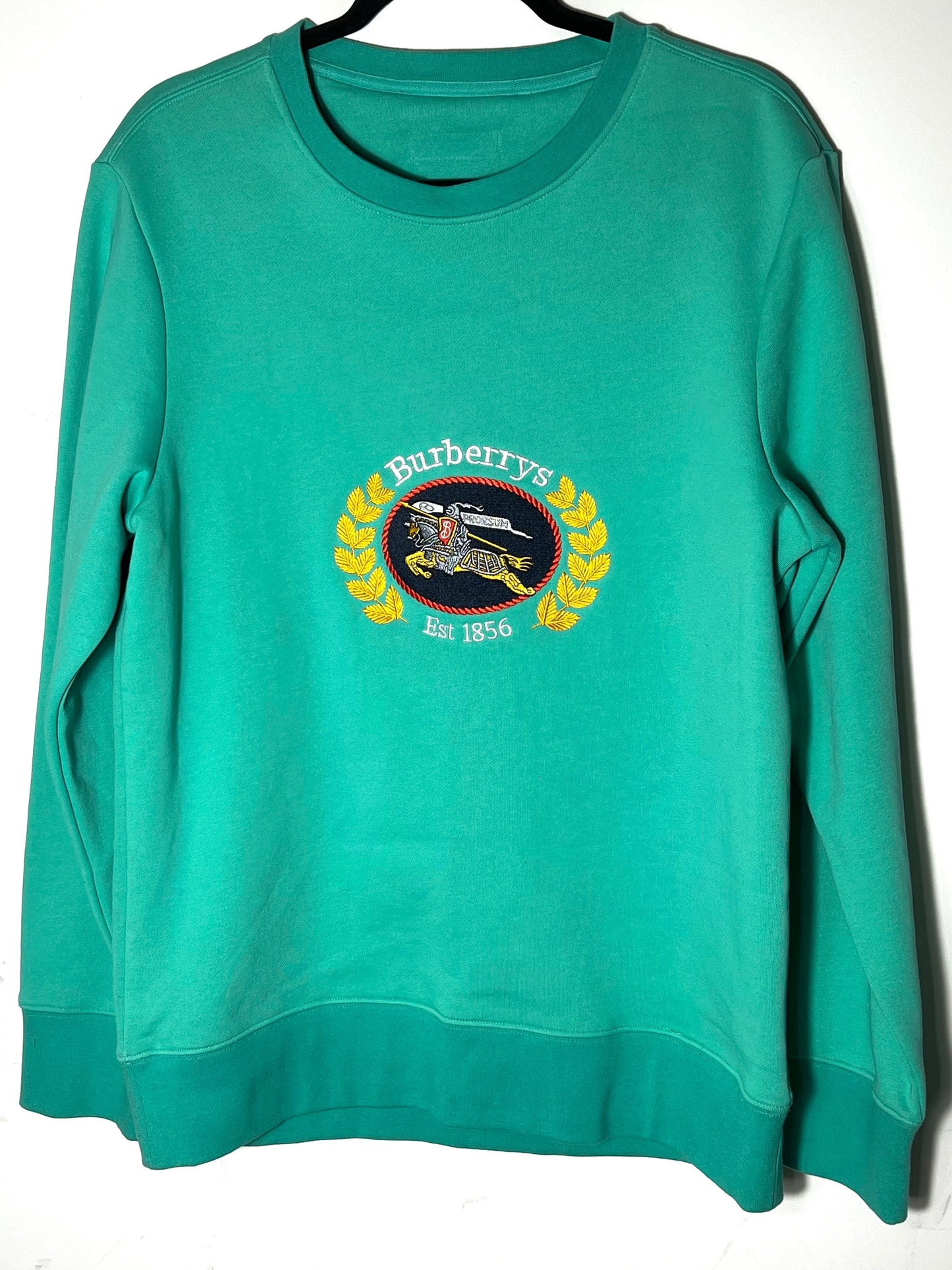 BURBERRY CAPSULE COPES CREWNECK LOGO CREST SWEATSHIRT