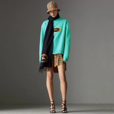 BURBERRY CAPSULE COPES CREWNECK LOGO CREST SWEATSHIRT