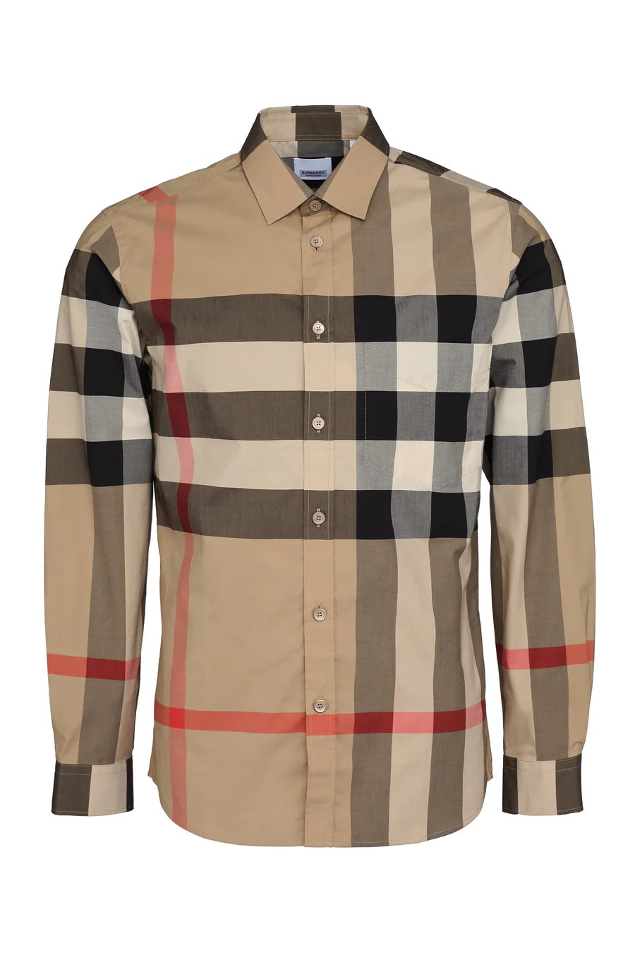 BURBERRY BRIT VINTAGE CHECK BUTTON DOWN SHIRT
