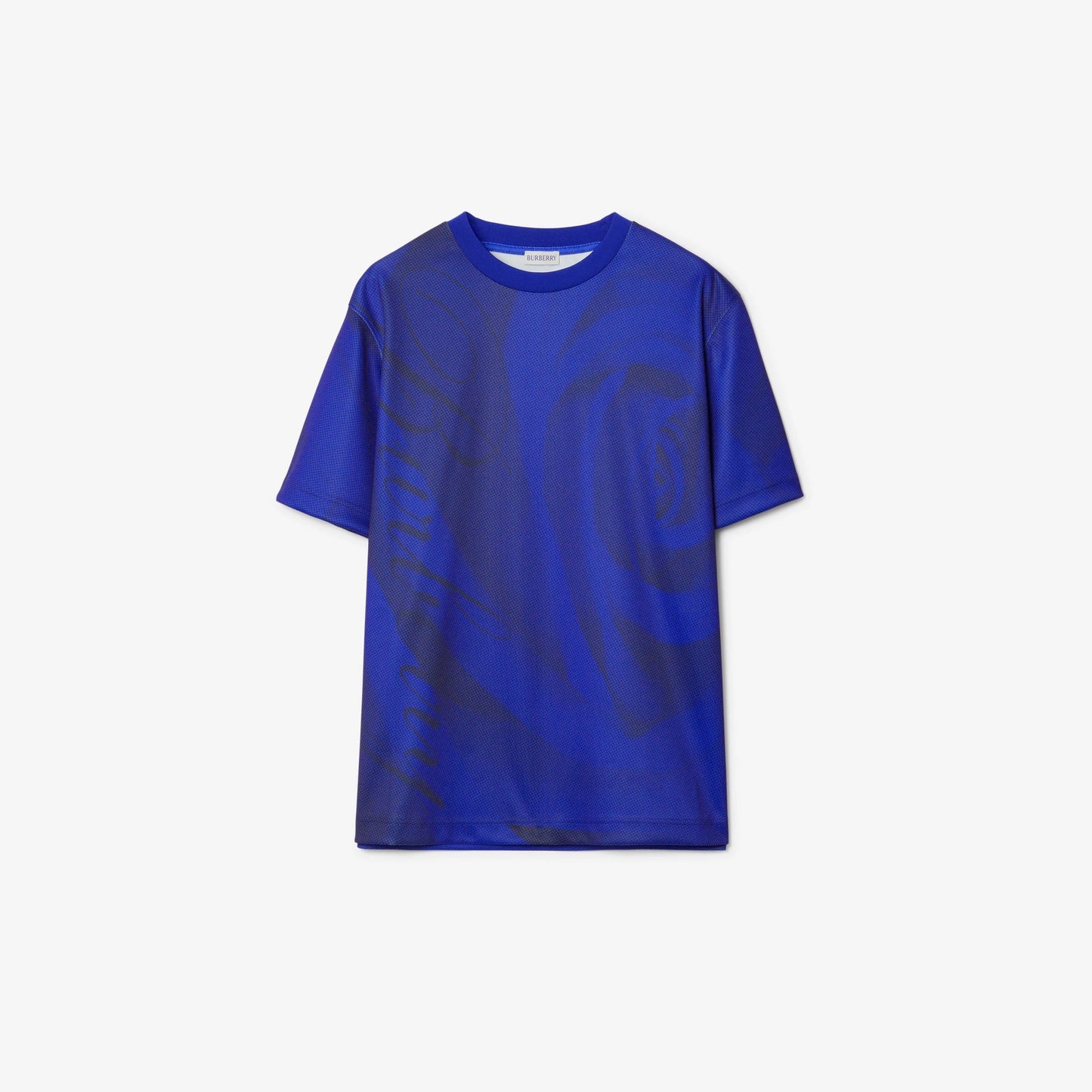 BURBERRY EQUESTRIAN KNIGHT COTTON GRAPHIC T-SHIRT