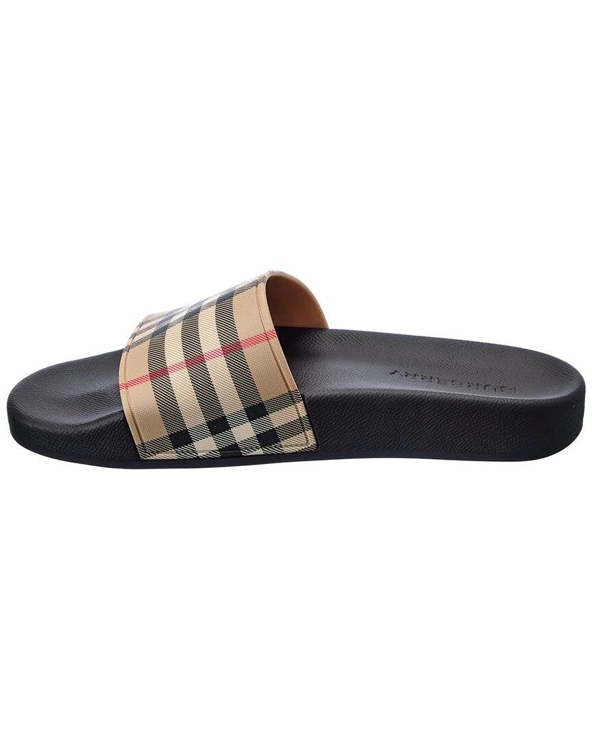 BURBERRY FURLEY VINTAGE CHECK MEN'S  SLIDES