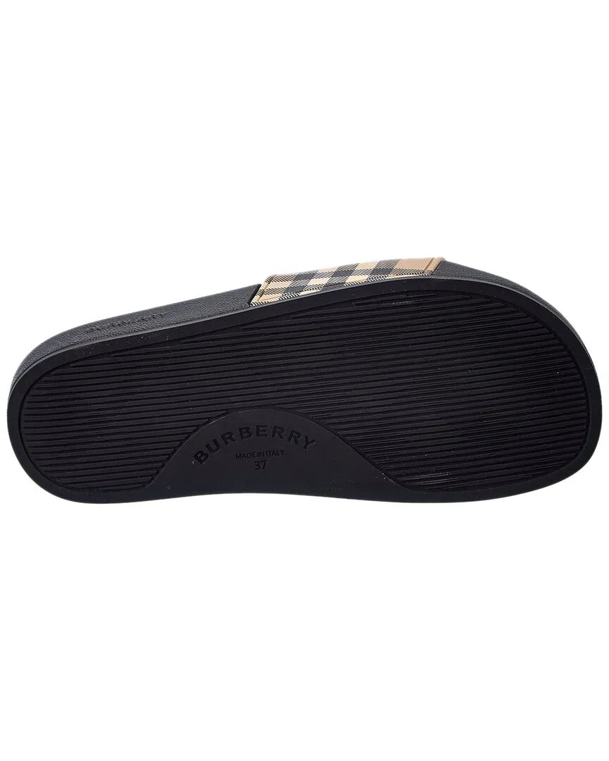 BURBERRY FURLEY VINTAGE CHECK MEN'S  SLIDES