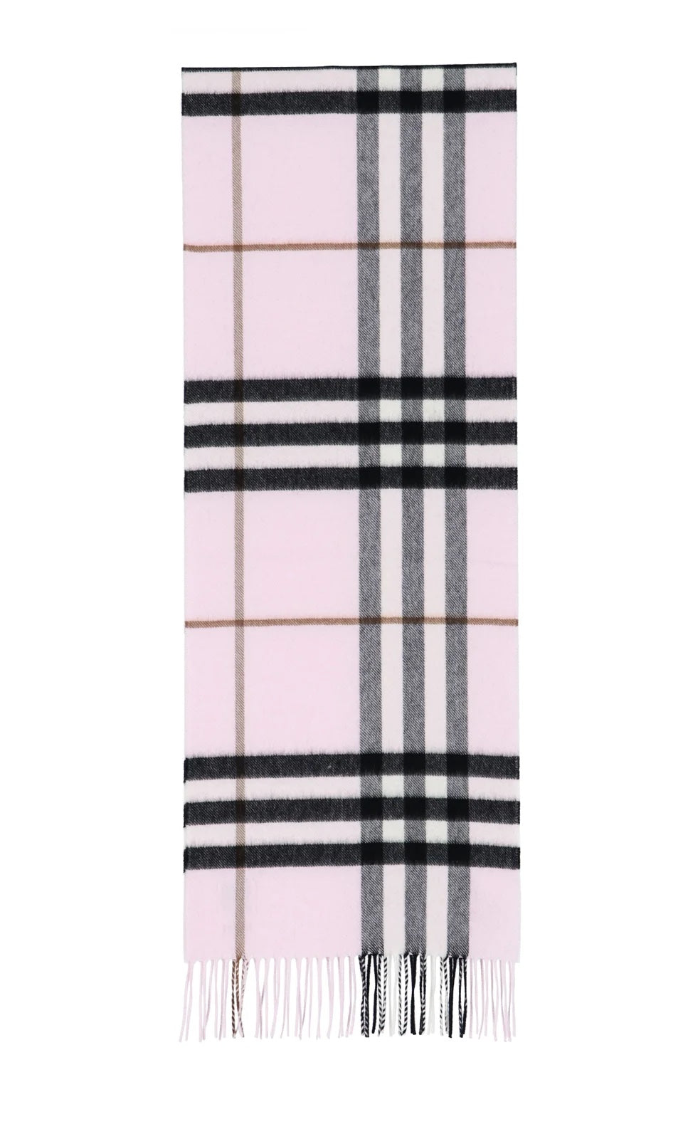 BURBERRY GIANT CHECK CASHMERE SCARF
