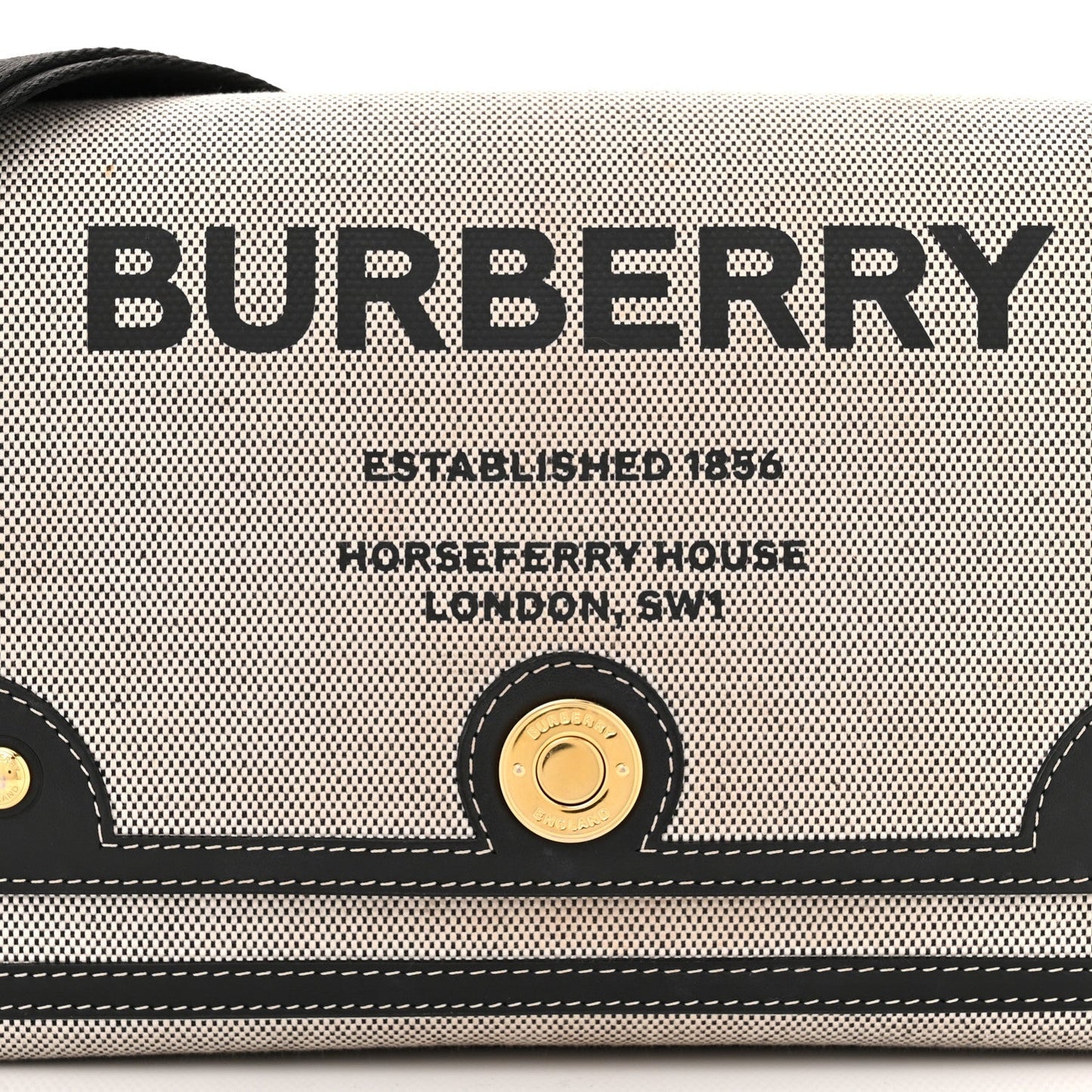 BURBERRY HORSEFERRY NOTE SHOULDER BAG