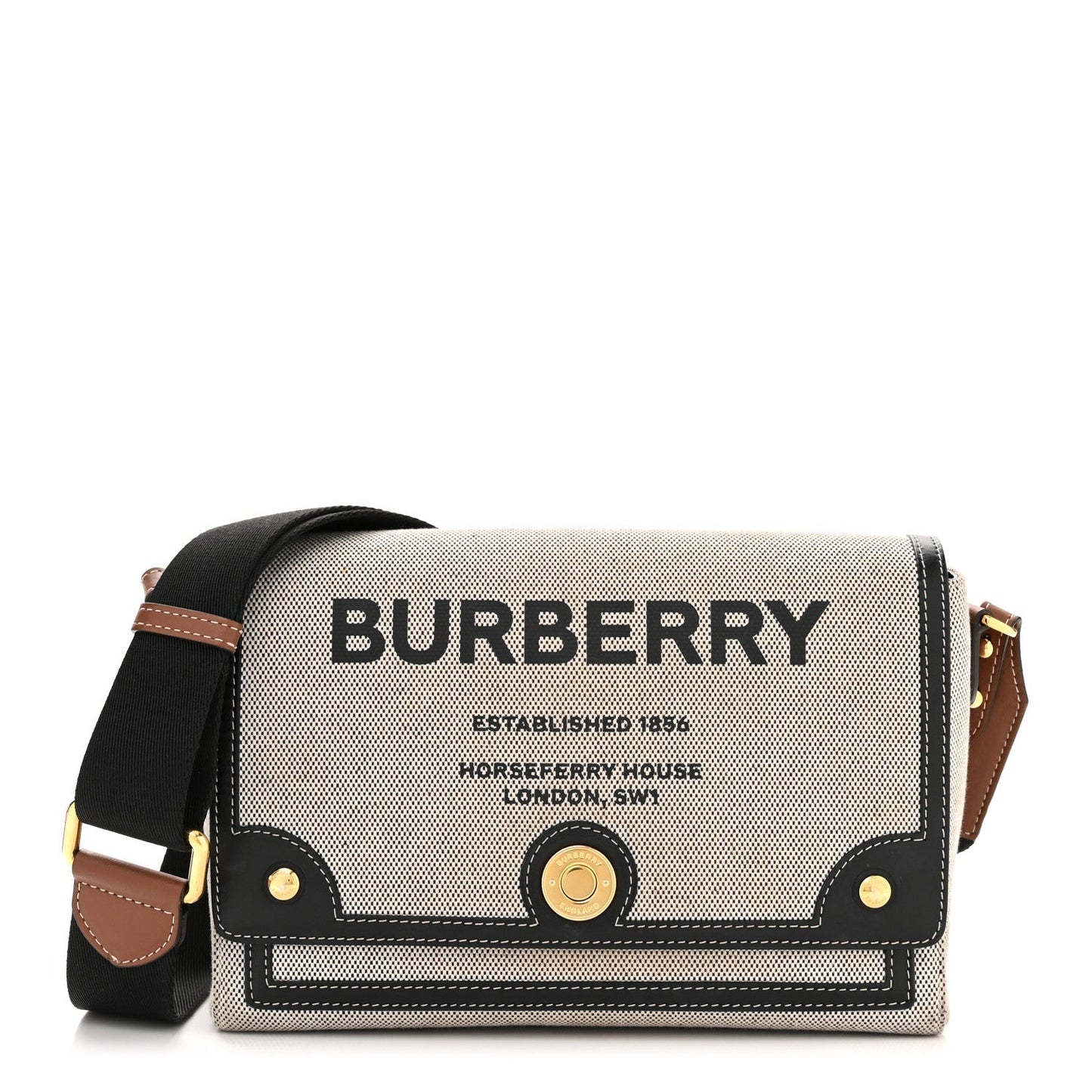 BURBERRY HORSEFERRY NOTE SHOULDER BAG
