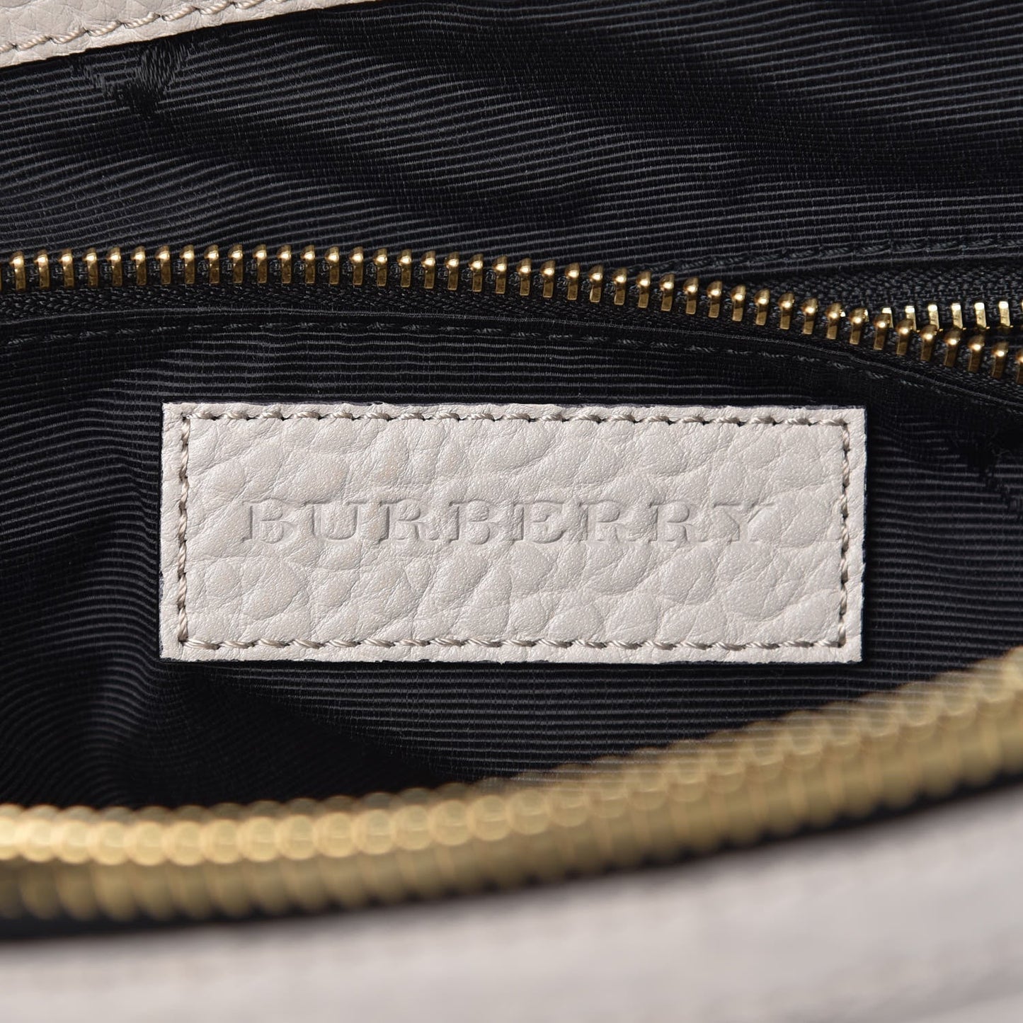 BURBERRY HERITAGE GRAINED LEATHER SMALL GLADSTONE SATCHEL