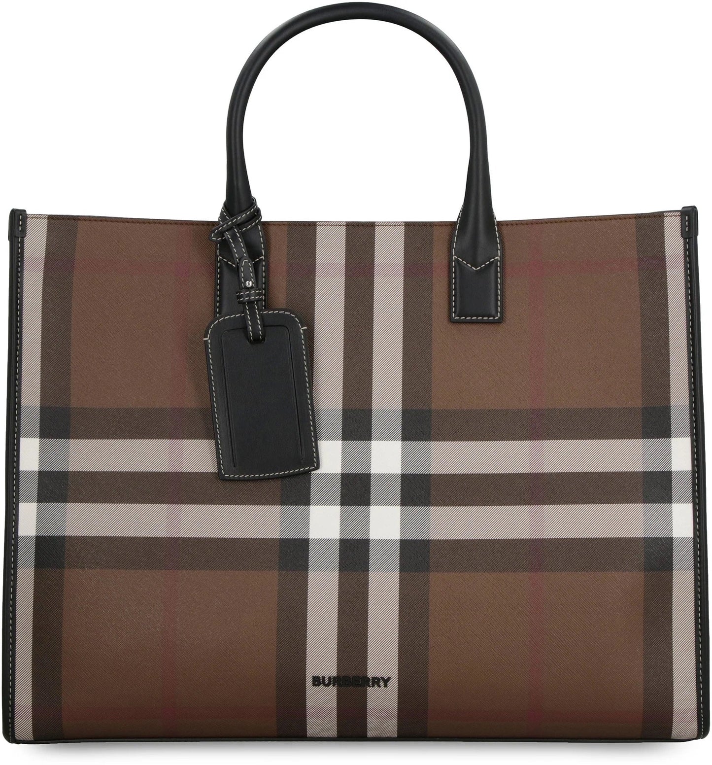 BURBERRY HOUSE CHECK DENNY CHECK TOTE