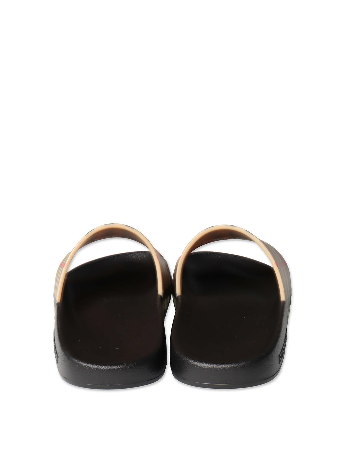 BURBERRY VINTAGE CHECK FURLEY SLIDE SANDALS