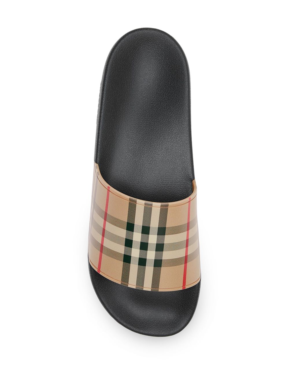 BURBERRY VINTAGE CHECK FURLEY SLIDE SANDALS