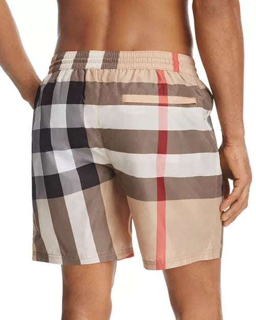 BURBERRY HOUSE CHECK SWIM TRUNK