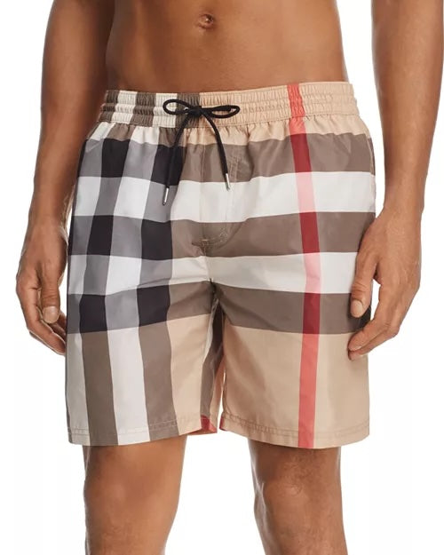 BURBERRY HOUSE CHECK SWIM TRUNK