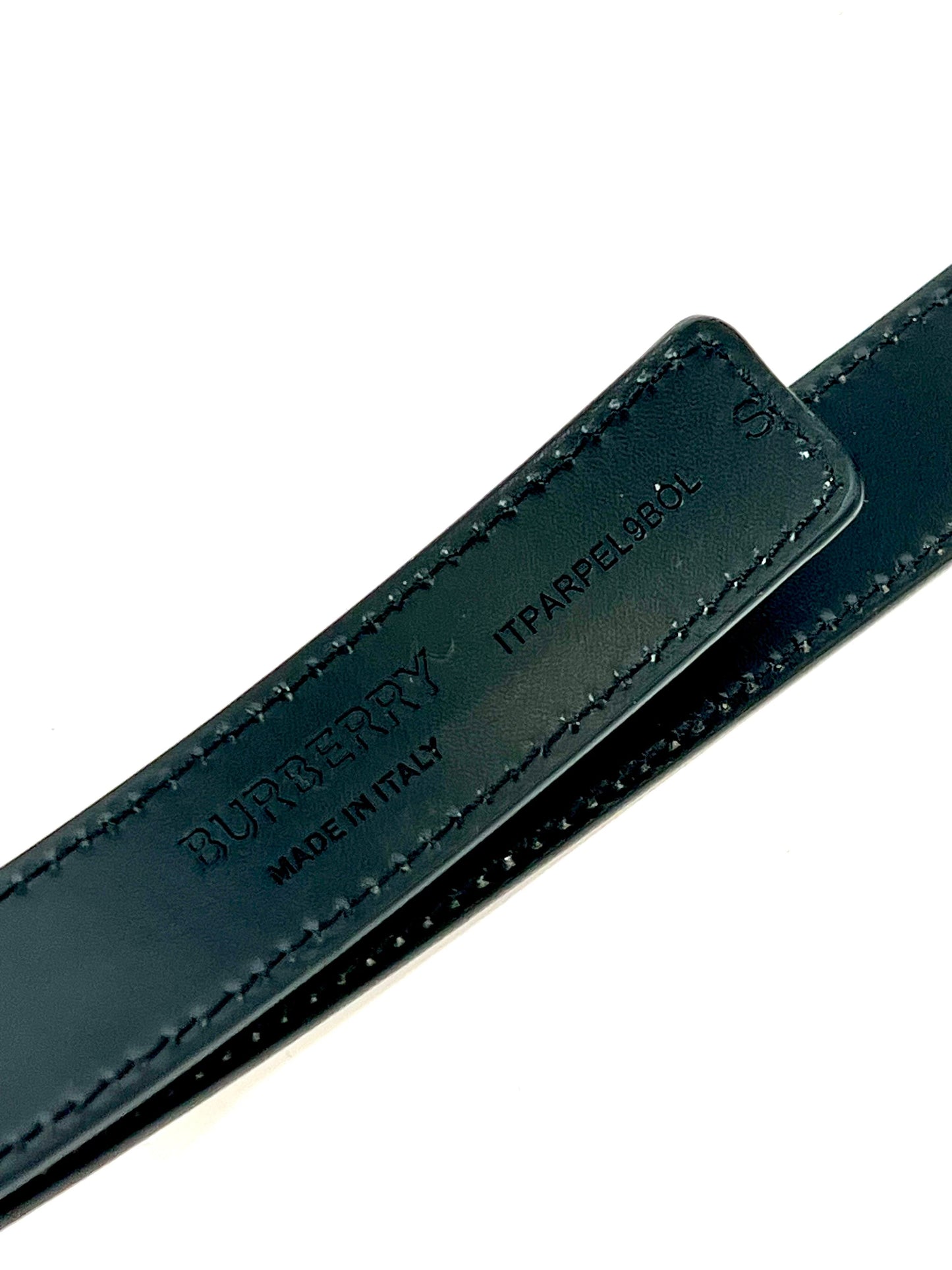 BURBERRY HOUSE CHECK TB BUCKLE BELT