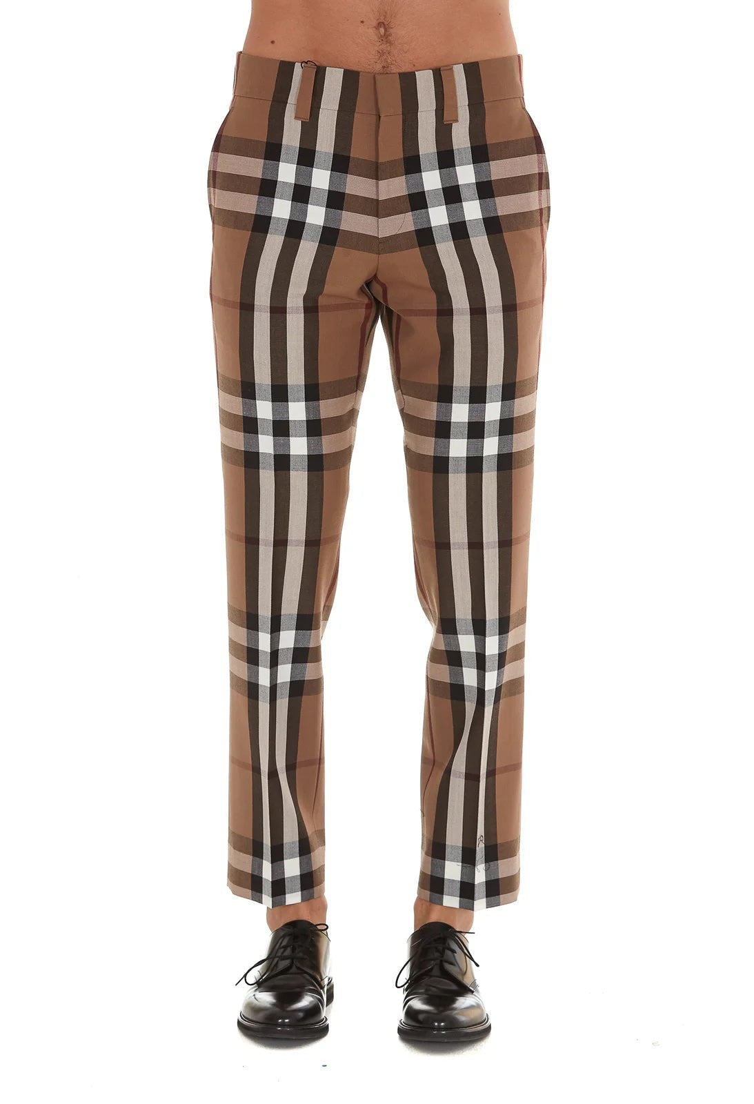 BURBERRY HOUSE CHECK TAILORED TROUSERS
