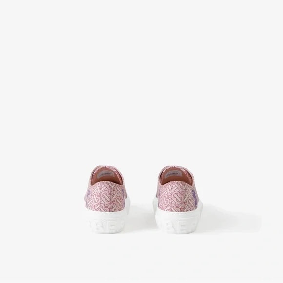 BURBERRY JACK EKD MONOGRAM PLATFORM SNEAKERS