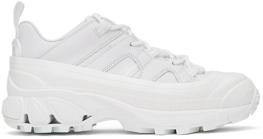 BURBERRY LEATHER ARTHUR SNEAKERS