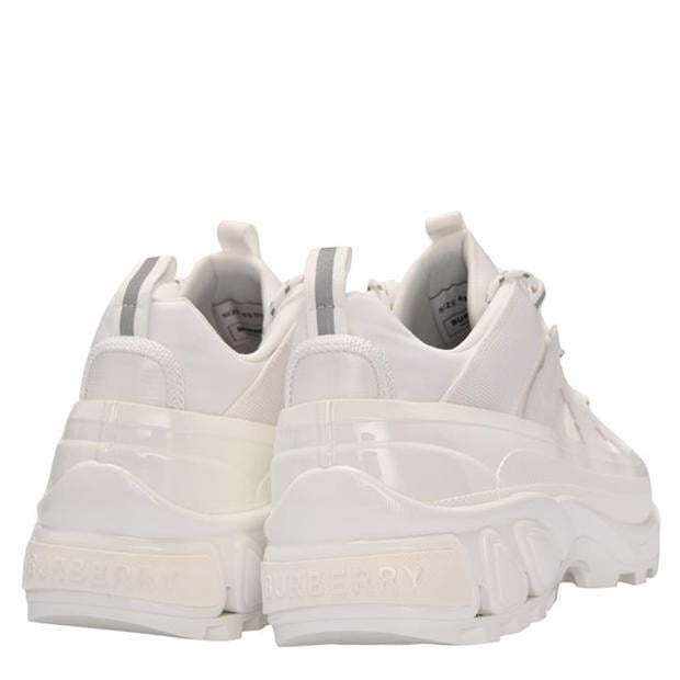 BURBERRY LEATHER ARTHUR SNEAKERS