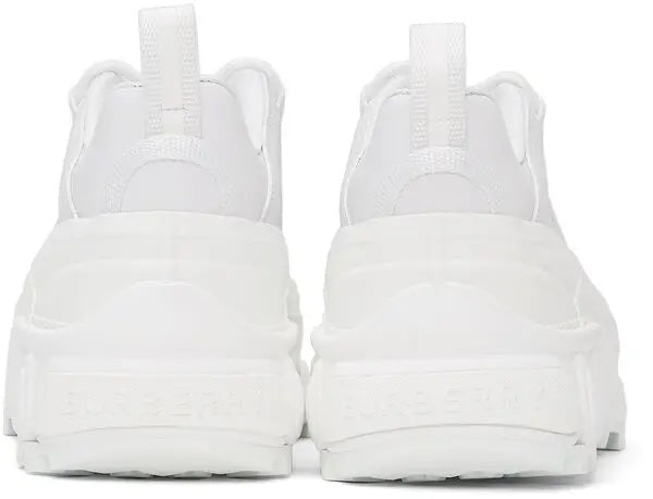 BURBERRY LEATHER ARTHUR SNEAKERS