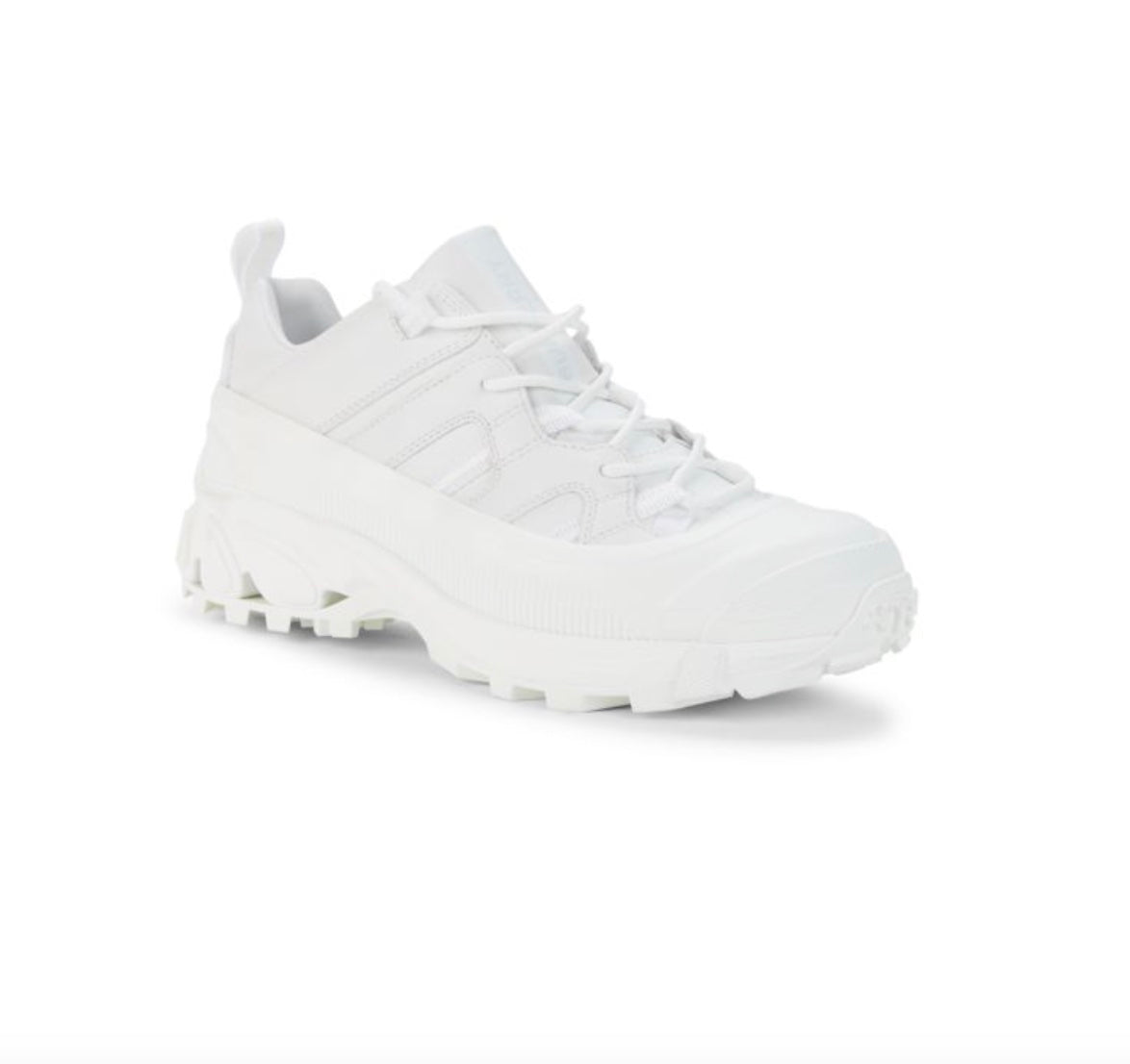 BURBERRY LEATHER ARTHUR SNEAKERS