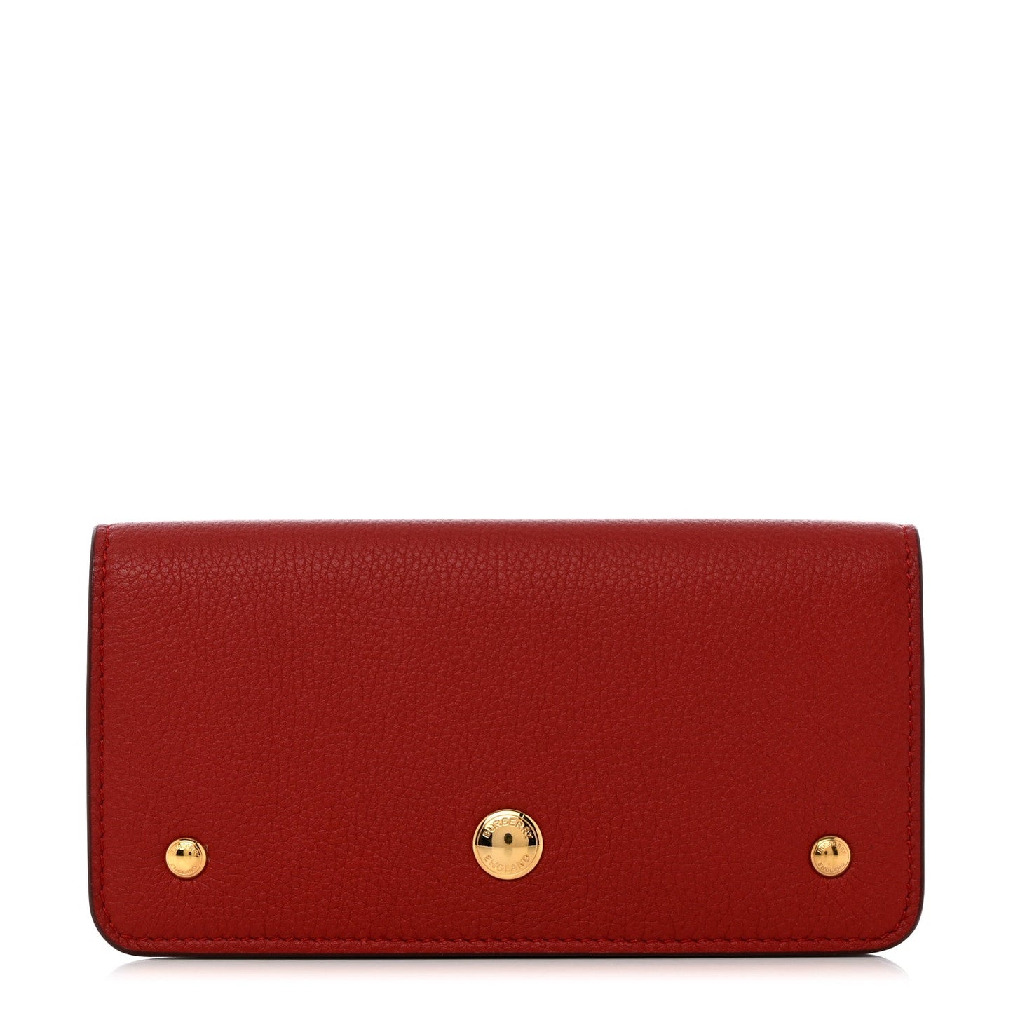 BURBERRY MARAIS CALFSKIN LEATHER ROWE CONTINENTAL WALLET