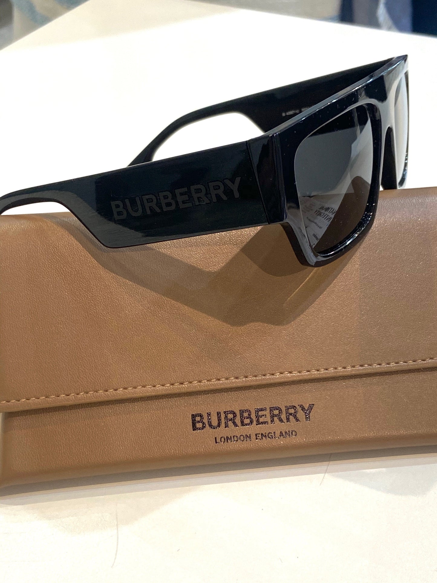 BURBERRY MEN'S MICAH SUNGLASSES