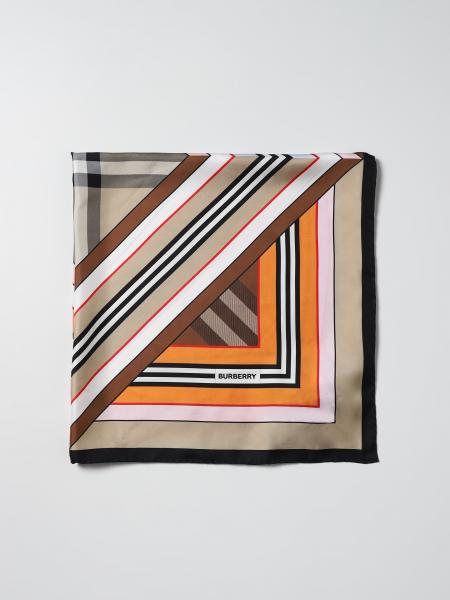 BURBERRY MONTAGE PRINT SILK SCARF SHAWL