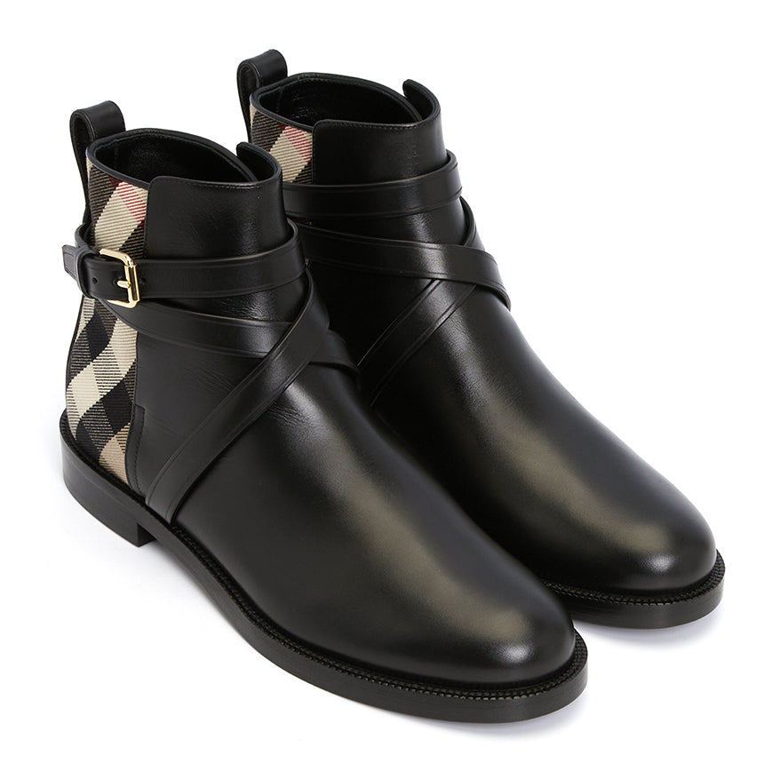 BURBERRY PRYLE HOUSE CHECK BOOTIES