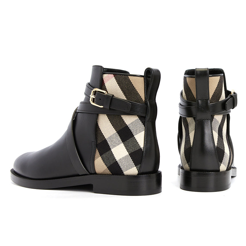 BURBERRY PRYLE HOUSE CHECK BOOTIES