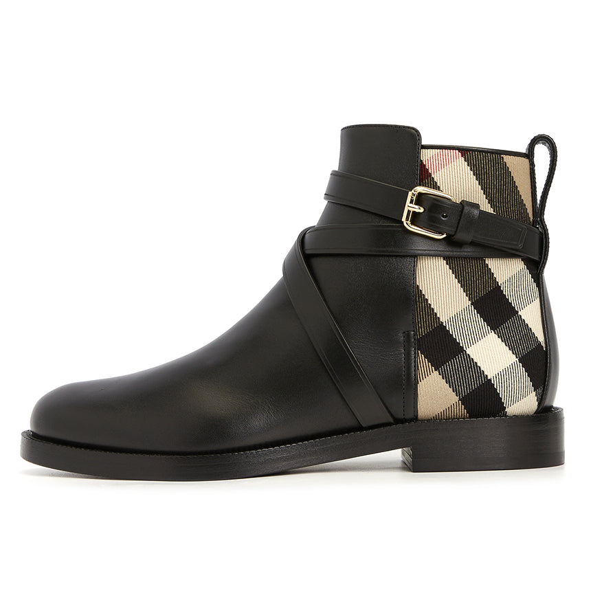 BURBERRY PRYLE HOUSE CHECK BOOTIES