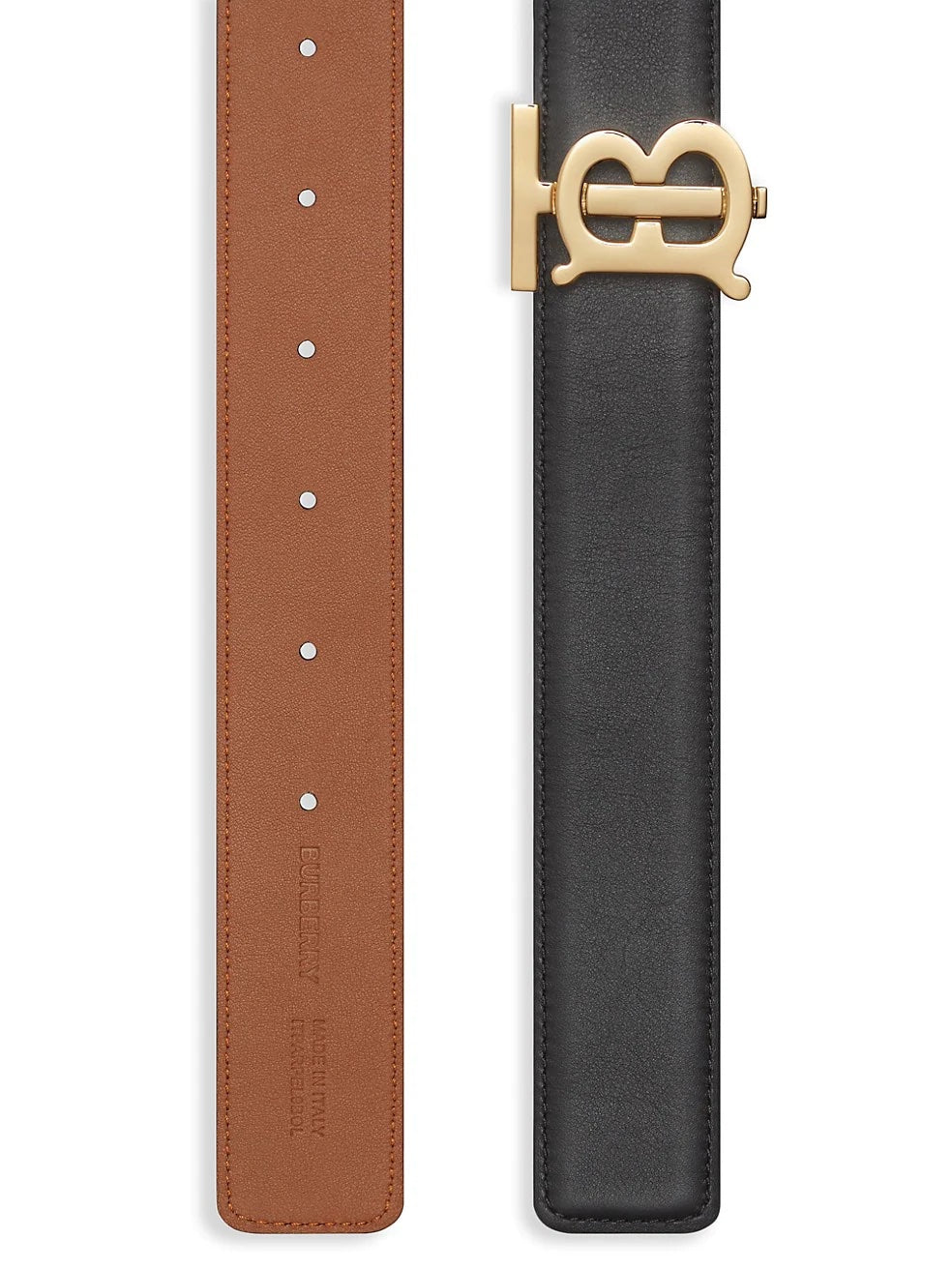 BURBERRY TB REVERSIBLE BELT