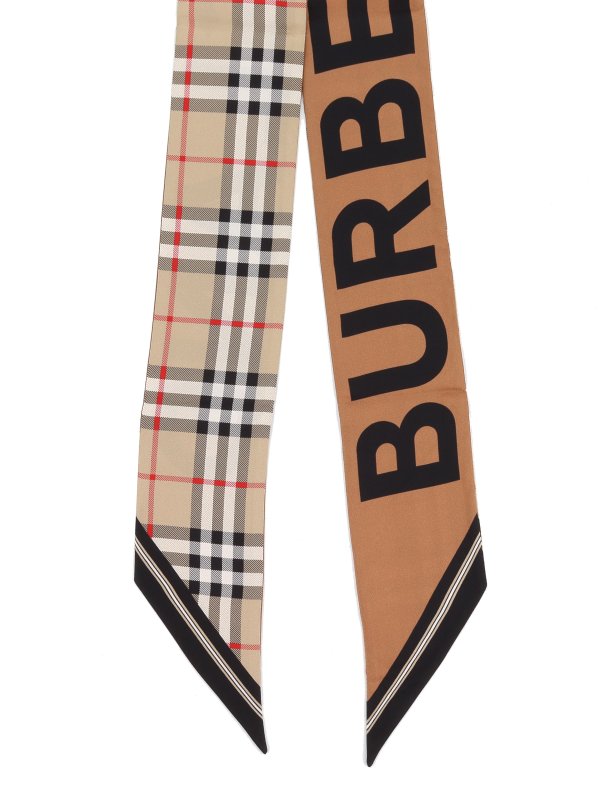 BURBERRY VINTAGE CHECK SILK TWILLY SCARF