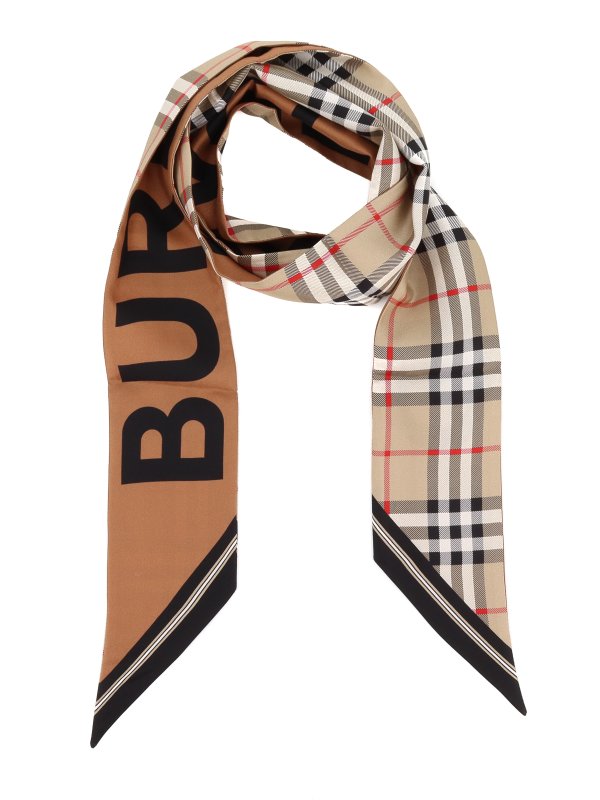 BURBERRY VINTAGE CHECK SILK TWILLY SCARF