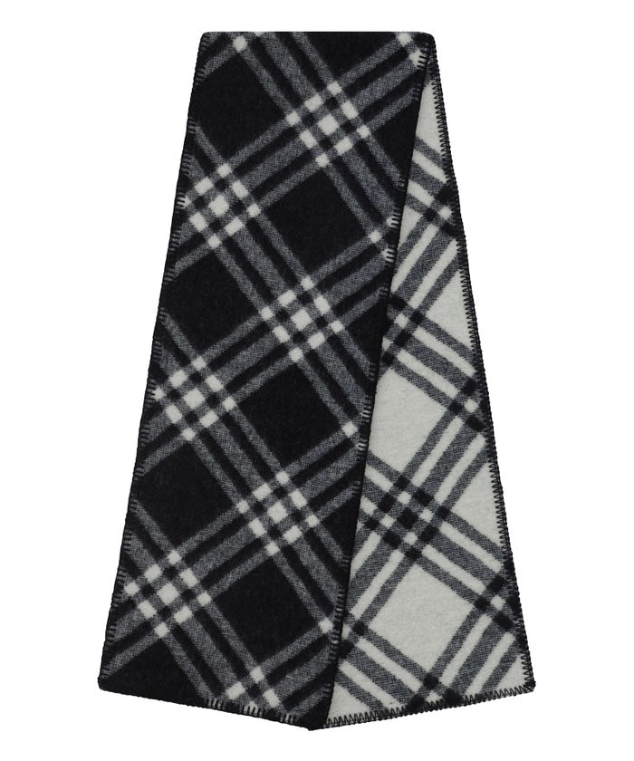 BURBERRY VINTAGE CHECK WOOL SCARF