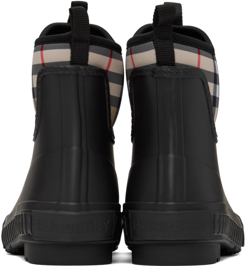 BURBERRY VINTAGE CHECK RAIN BOOTS
