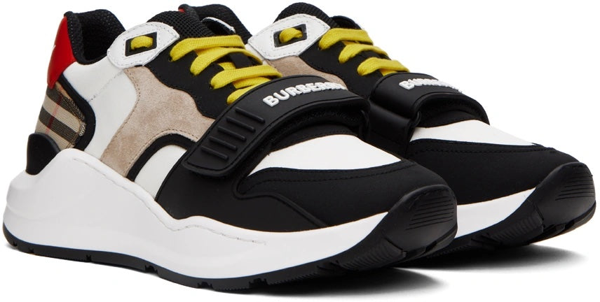 BURBERRY MULTICOLOR RAMSEY SNEAKERS