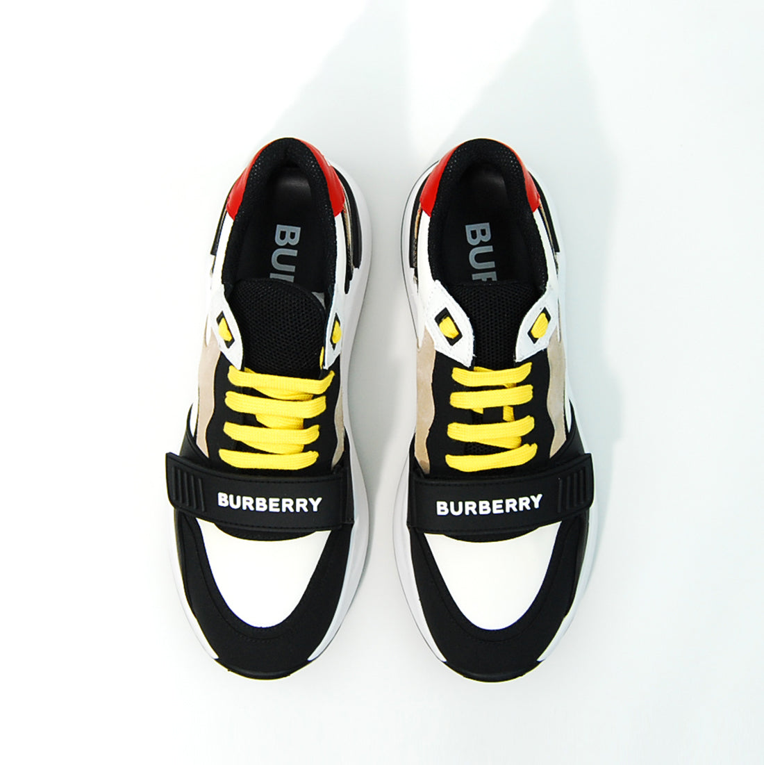 BURBERRY MULTICOLOR RAMSEY SNEAKERS