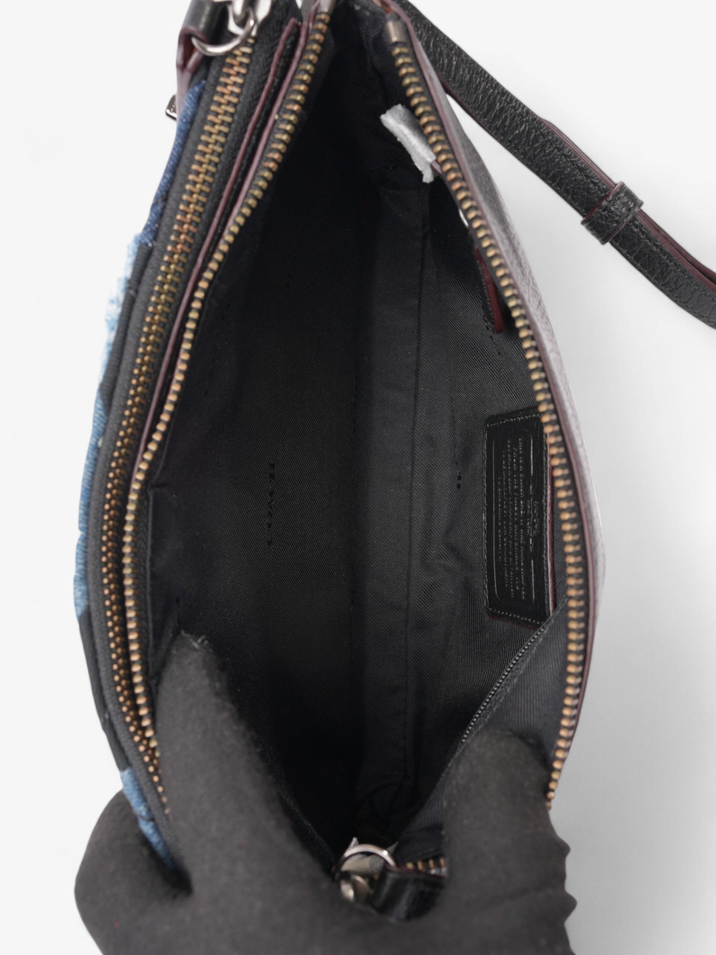 Coach Crosby Black / Blue Denim