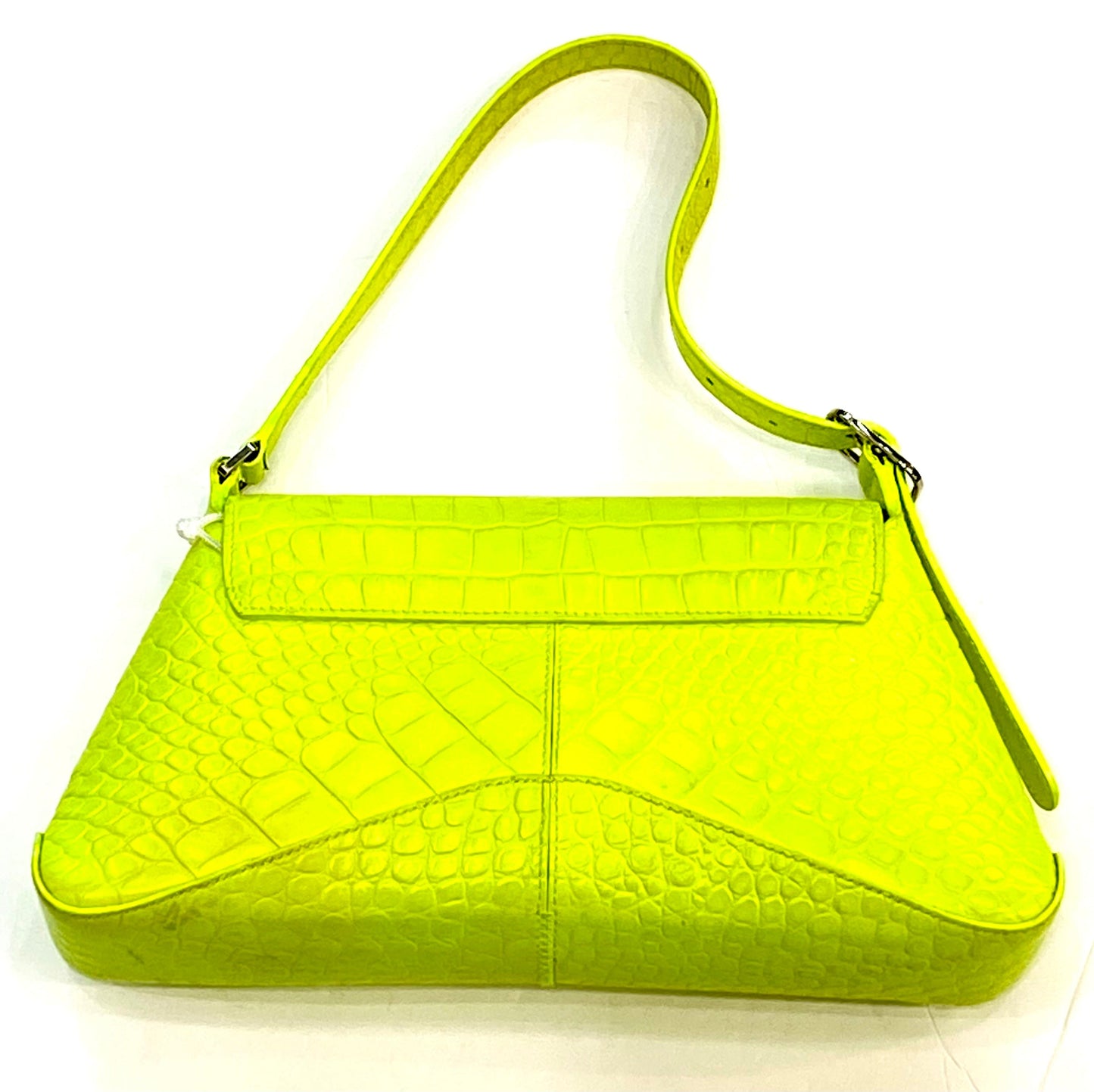 BALENCIAGA CROC EMBOSSED CALFSKIN MEDIUM XX FLAP BAG