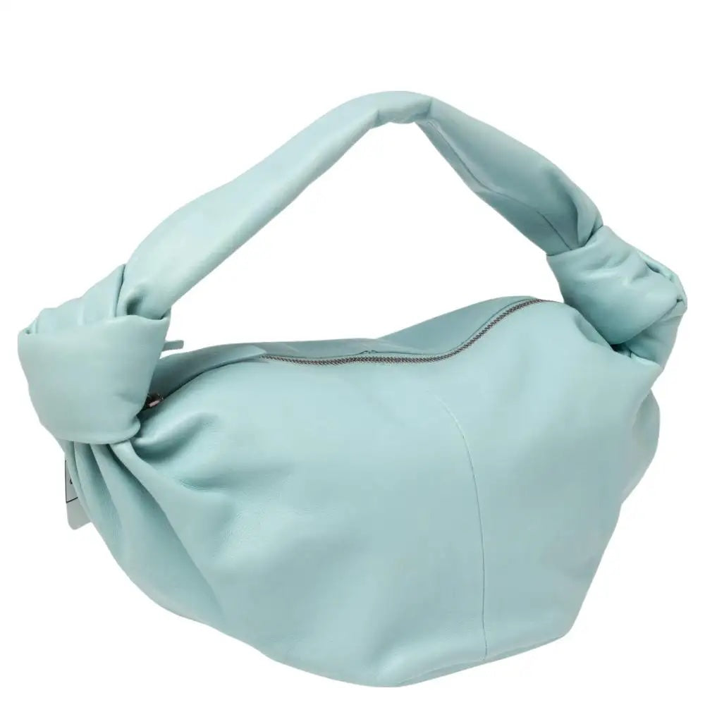 BOTTEGA VENETA CALFSKIN LEATHER DOUBLE KNOT MINI BAG